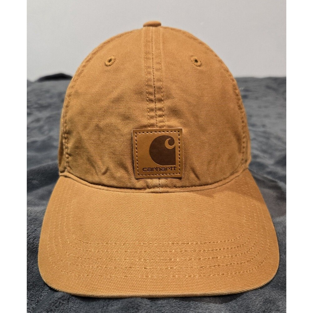 Carhartt Odessa Canvas Cap - Brown Hat Vintage Workwear